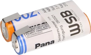 Serie 2 Banderas de Soldadura AA Mignon 2.4V 2700mAh Alta Corriente, Carga Rápida - Imagen 1 de 7