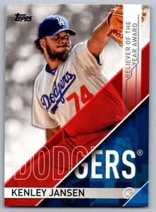 2017 Topps Kenley Jansen Los Angeles Dodgers #RLY-2 - Picture 1 of 2