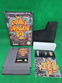 NINTENDO NES - DOUBLE DRAGON III - THE SACRED STONES - PAL A ITA - TESTED