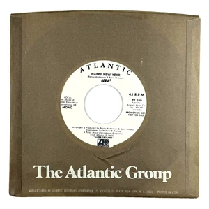 ABBA Happy New Year Promo 45 RPM 7" Single DJ Copy Stereo Mono 70s Pop - Picture 1 of 9