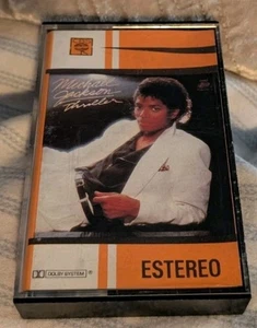 ORIGINAL MICHAEL JACKSON AUDIO CASSETTE/TAPE-THRILLER/LP-MEXICO GOOD RARE - Picture 1 of 3