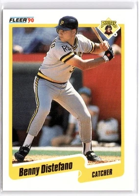 Benny Distefano Base 1990 464 NM - Image 1 of 2