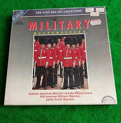  Military Band  MASTERPIECES 3 Cassette Vintage Set Avon Box Set Collection  - Image 1 of 4