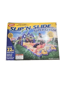 Scivolo d'acqua vintage Wham-O Slip N Slide Super Geyser 22 piedi 1998 - nuovo vecchio magazzino - Foto 1 di 9
