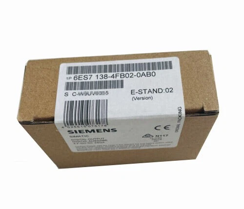 6ES7138-4FB02-0AB0 1PCS NEU SIEMENS ET200S DP Elektronmodul 6ES71384FB020AB0 - Bild 1 von 1