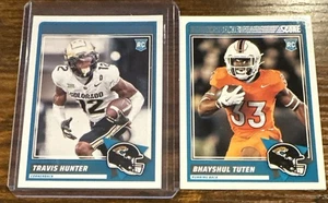 2025 Panini Score Jacksonville Jaguars Rookie Set 2 Cards Travis Hunter RC - Bild 1 von 3