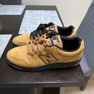 New Balance 480 Wildleder Skateschuhe braun schwarz - Bild 1 von 6