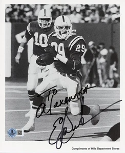 -ERIC DICKERSON- BECKETT BAS Signed/Autograph/Auto COLTS 8x10 Football Photo - Picture 1 of 1