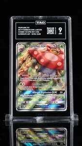 Pokemon S&M Cosmic Eclipse Full Art Alternate Art Vileplume GX 211 TAG 9 MINT - Picture 1 of 2