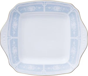 Noritake Lacewood Gold 28.5cm Square Plate 1507L/T94447 - Picture 1 of 2