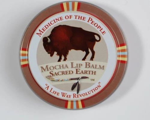 3 Navajo Medicine Of The People Mocha Lip Balm Skin Care Tin 0.75 oz ea, Pow Wow - Image 1 of 1