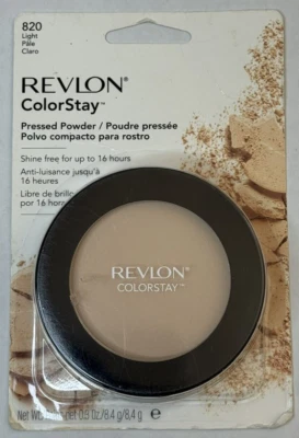 Revlon ColorStay 16 Hrs Pressed Powder 820 Light .03 oz New - Image 1 of 4