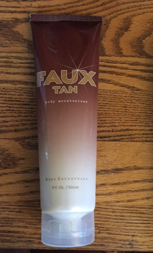 BARE ESCENTUALS FAUX TAN BODY MOISTURIZER CREAM 9 OZ TUBE NEW ~UNBOXED - Image 1 of 2