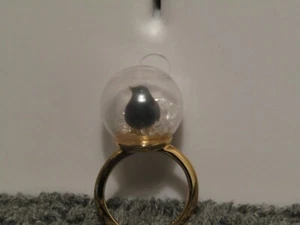 Kate Spade Arctic Friends Penguin Snow Globe Ring - Picture 1 of 9