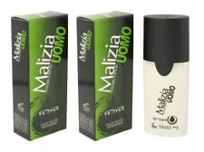 Vetyver Malizia Uomo Cologne for Men 50ml EDT spray - Pack of 2