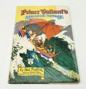 Prince Valiant's Perilous Voyage - Book 4 by Hal Foster (1954, HC) 