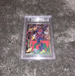 Ansu Fati 2019-20 Panini Megacracks Rookie Card #72BIS - BGS 8.5 NM - Bild 1 von 4