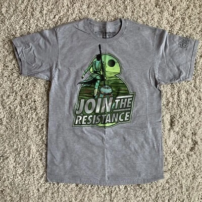 Рубашка мужская Star Wars Join The Resistance BB8 Force For Change средняя - Изображение 1 из 4