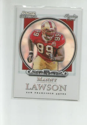 2006 BOWMAN STERLING REFRACTORS #15 MANNY LAWSON   178/199 - Image 1 of 2