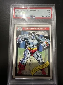 1990 Impel Marvel Universe Colossus #36 PSA 5 Excellent Graded Marvel Card - Picture 1 of 1