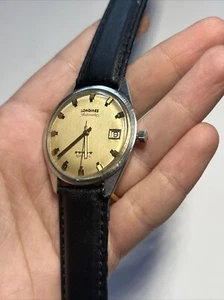 Collectible LONGINES ADMIRAL 5 Star Cal 501 Calendar Swiss Men’s Watch - Picture 1 of 4