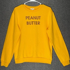 Suéter RAD Adulto Pequeño Amarillo Mantequilla de Maní Bordado Pullover Camiseta Unisex. - Imagen 1 de 10