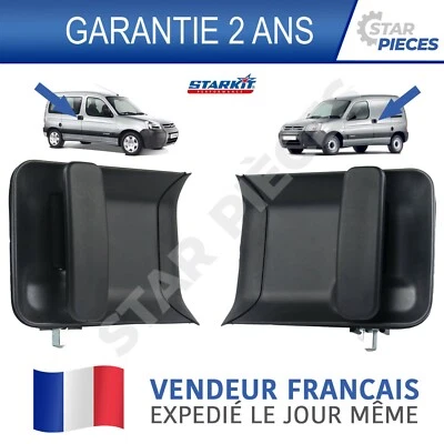 2 POIGNEE DE PORTE LATERALE BERLINGO PARTNER 1996-2008 GAUCHE + DROITE - Imagen 1 de 4