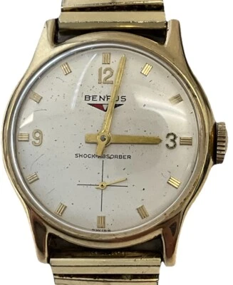 Reloj Benrus Amortiguador 17 Joyas Modelo DN2F Funcionando Suizo IV302 Foto 1 de 4