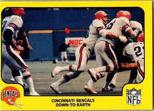 Tarjeta de fútbol americano Fleer Team Action 1978 Cincinnati Bengals #10 - envío gratuito - Imagen 1 de 2