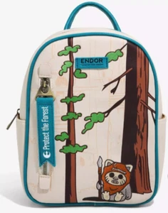 Disney Star Wars Ewok Mini Rucksack Endor Protect the Forest - BoxLunch NEU - Bild 1 von 5