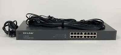 TP-Link TL SG1016 16-Port Gigabit Network Ethernet Switch - Image 1 of 4