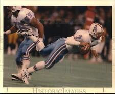 1994 Press Photo Houston Oilers football player Bucky Richardson vs. Pittsburgh