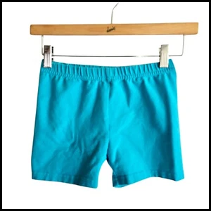 Hanna Andersson Bike Shorts Activewear Playwear Cotton Blend Blue Size 10 - Picture 1 of 5