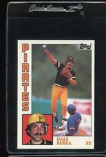 1984 TOPPS TIFFANY #18 DALE BERRA PITTSBURGH PIRATES 