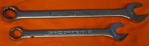 Craftsman 44705 1" Combination Wrench & 44702 13/16 Made In USA - Picture 1 of 4