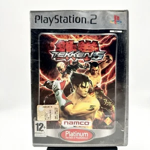 TEKKEN 5 SONY PLAYSTATION 2 PS2 PAL ITA PLATINUM COMPLETO DI MANUALE - Imagen 1 de 4