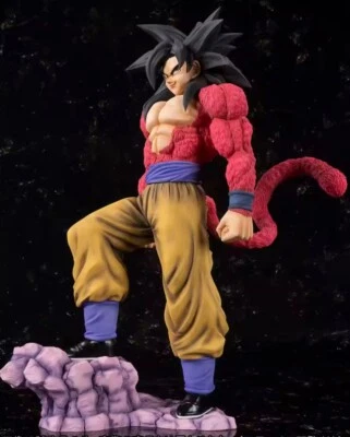 Son Goku Super Sayan SSJ 4 New action figure character statue Dragon Ball Z GT - Immagine 1 di 3