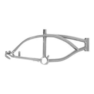 CHROME Bicycle Frame for 12" Lowrider Cruiser Bikes - Picture 1 of 3