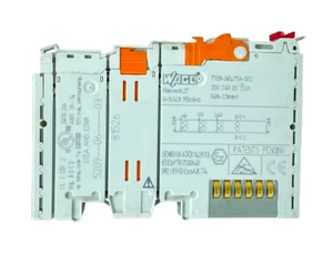 Wago 753-502 2-channel PLC Digital Output 24 VDC 2.0A Interference-free - Picture 1 of 15
