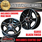 13x5 Stealth Alloy Mag Wheel Rim Suits Ford Caravan Boat Jetski Trailer 5/114.3