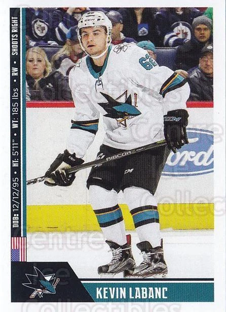 2018-19 Panini Stickers #437 Kevin Labanc - Image 1 of 1