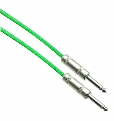 Cables de guitarra NEON GREEN Designer Series - 1/4" recto a recto Foto 1 de 4