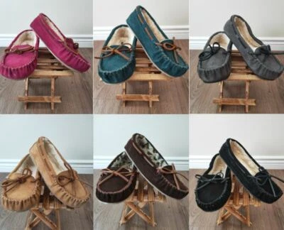 Nuevas pantuflas de gamuza MINNETONKA Kayla II 40192 Foto 1 de 4