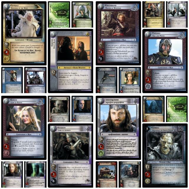 Lord Of The Rings Trading Card Game for sale | eBay