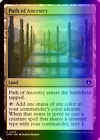 Mtg Magic The Gathering Path Of Ancestry (423/1173) Commander Masters Lp Foil