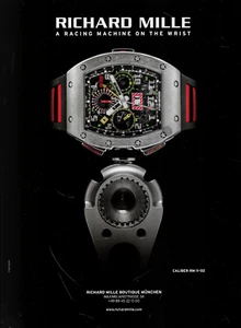 Richard Mille RM 11-02 2017 publicidad vintage anuncio yellowed_vintageads - Imagen 1 de 5