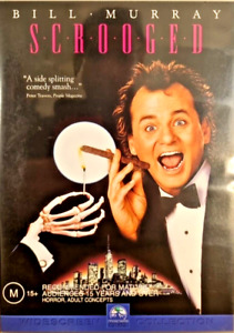 Scrooged (DVD, 1988) Bill Murray, Region 4 PAL - Like New
