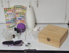Lot of Doterra Diffusers, Wooden Box Set oil Labels and lots more