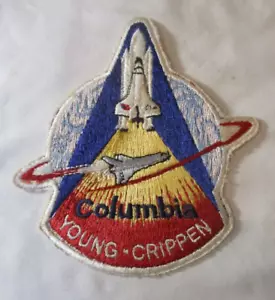 Vintage Space Shuttle Columbia Young & Crippen NASA Mission Patch - Bild 1 von 2