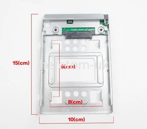 HP 654540-001 2.5" SSD to 3.5" SATA Hard Disk Drive Adapter Caddy Bracket Tray - Picture 1 of 9